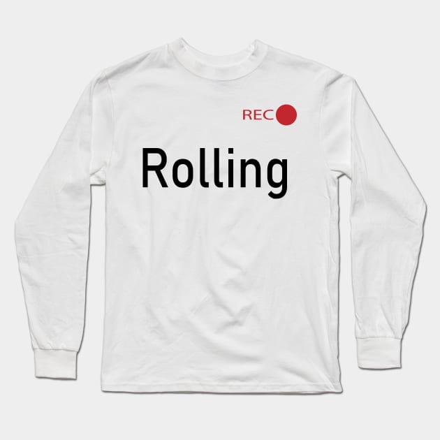 Rolling Long Sleeve T-Shirt by WayneWilde